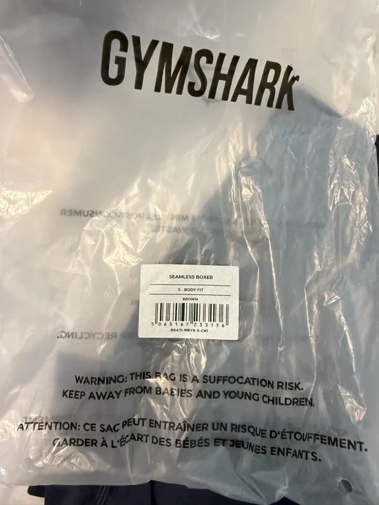 Gymshark Kids Seamless Bike Shorts - Navy, Black, Brown - Picture 2 of 4